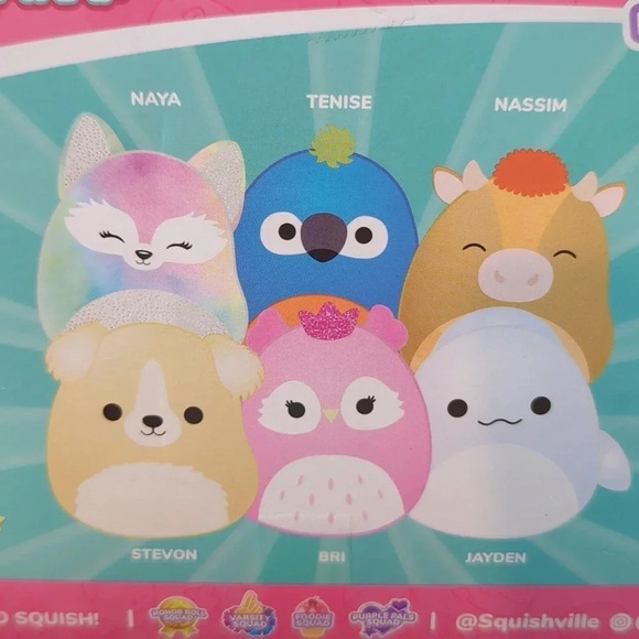 Squishville Honor Roll Squad‎ set of 6 - Picture 5 of 5